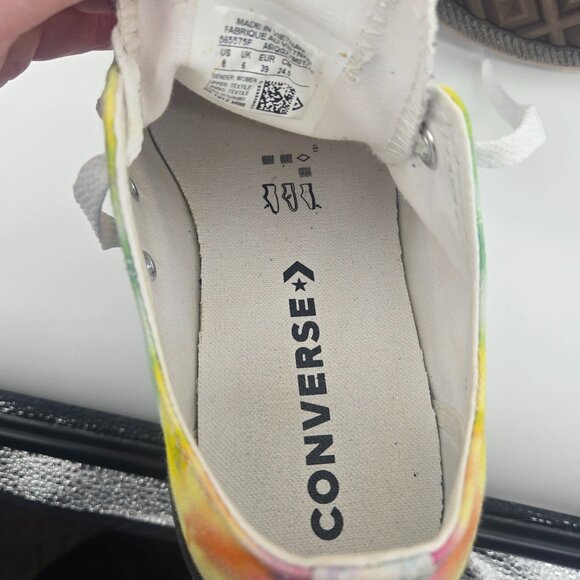 Converse Chuck Taylor All Star Sneaker - W8 Tie Dye - Picture 7 of 8
